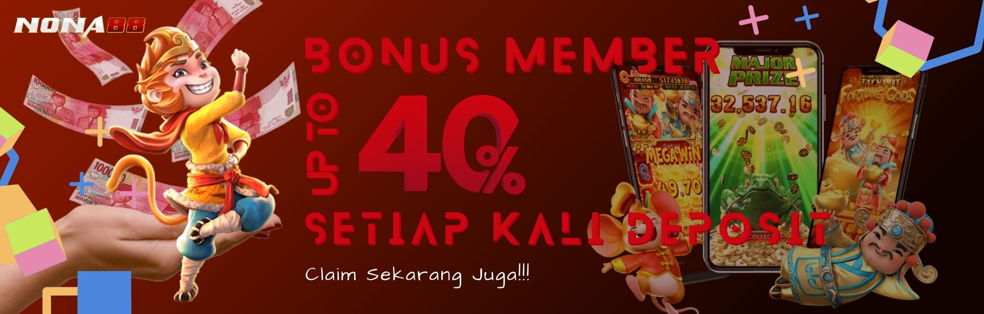 EVENT BONUS 40%