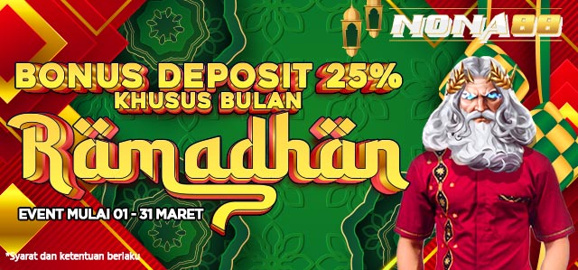 BONUS SPECIAL 25% RAMADHAN